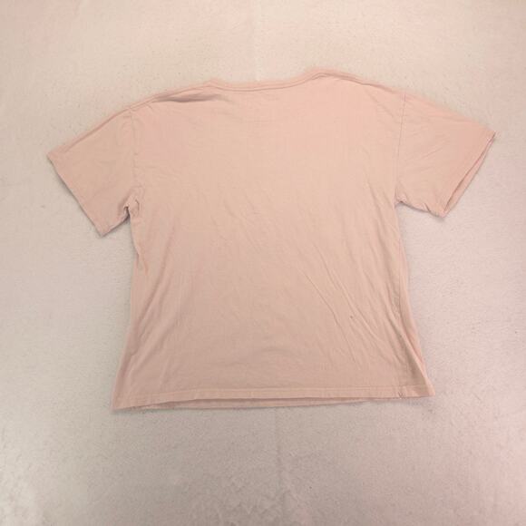 Guns And Roses Band Crew Neck Short Sleeve Graphic Shirt Womens Size 2XL Pink - Picture 9 of 9